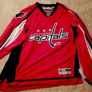 Sz XL Washington Capitals jersey home Reebok